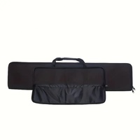 Sac de transport professionnel pour armes à feu, paintball, tir et chasse, 120x26cm, étui classique pour fusil long avec pochettes rembourrées