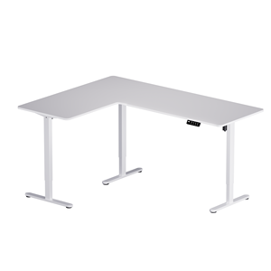Escritorio de Oficina Moderno en Forma de L, Eléctrico, Ajustable en Altura, con Doble Motor, de Alta Calidad, Marca <span class=keywords><strong>Boss</strong></span> L2 - Product Image 1