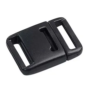 C402 13毫米迷你黑色塑料安全分离扣用于挂绳带零件配件