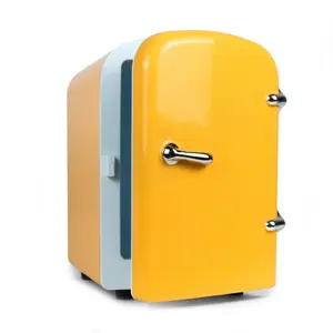 Popüler 4L kozmetik mini bar buzdolabı mini soğutucu için araba