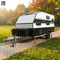 CAMPTRL 2026 Nouvelle Mini-Camping-Car Légère et Moderne, Extensible, Conforme aux Normes Australiennes, Étanche, Tout-Terrain, pour 4 Personnes