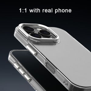 Cristal clair dur PC Anti-jaunissement coque de téléphone pour <span class=keywords><strong>iPhone</strong></span> <span class=keywords><strong>14</strong></span> 15 16 <span class=keywords><strong>Pro</strong></span> Max coques de téléphone portable <span class=keywords><strong>accessoires</strong></span> - Product Image 5
