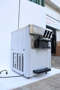 Thương mại Máy làm kem 2500W Sản lượng lớn máy làm kem 3 flavours <span class=keywords><strong>1</strong></span> Mix Máy làm kem mềm - Product Image 4