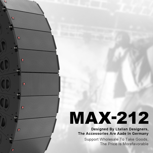 Pro Speaker Pro Audio Professional Audio Dual 6.5 Inch Active Line Array Dj Speakers System Sound System