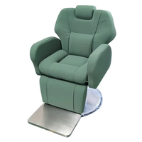 Chaise de salon pliable portable robuste et bon marché en acier inoxydable, mobilier de coiffure personnalisé, école, extérieur
