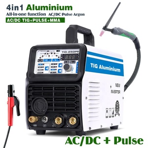 Saldatrice ACDC a Impulsi per Alluminio, <span class=keywords><strong>Saldatura</strong></span> TIG ad Arco di <span class=keywords><strong>Argon</strong></span>, <span class=keywords><strong>Saldatura</strong></span> Manuale Multifunzionale ACDC - Product Image 1