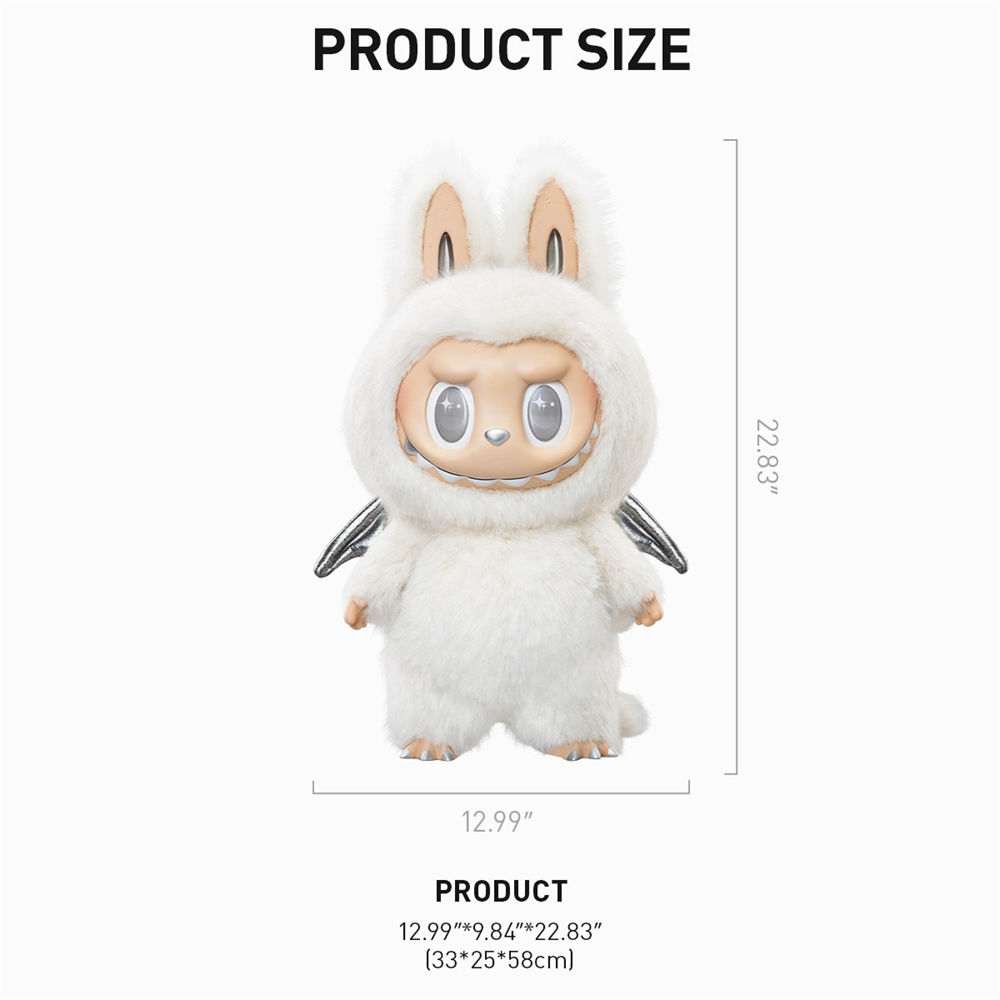 Original Pop Mart Labubu Doll ZIMOMO in Clouds - 58cm Vinyl Toy