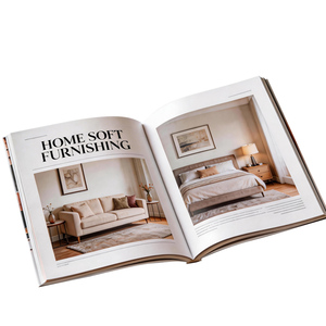 Libri Decorativi Serie Moda Inglese, Simulazione <span class=keywords><strong>Riviste</strong></span>, per Ufficio Vendite e Caffetteria, Oggetti <span class=keywords><strong>di</strong></span> Scena Decorativi, Libri Ornamentali con Pagine Girevoli - Product Image 1