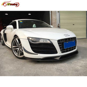 Lèvre de pare-chocs avant de voiture en Fiber de carbone, <span class=keywords><strong>prix</strong></span> de gros, Style GT pour <span class=keywords><strong>Audi</strong></span> <span class=keywords><strong>R8</strong></span> V8 <span class=keywords><strong>V10</strong></span> <span class=keywords><strong>coupé</strong></span> 2008-2015 - Product Image 4