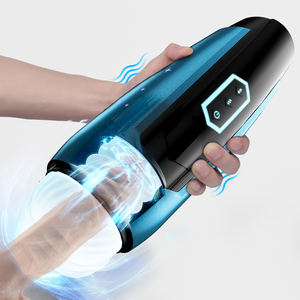 2 in 1 5 modalità telescopiche 5 modalità di vibrazione giocattoli elettronici per adulti per masturbatore maschile da uomo - Product Image 1