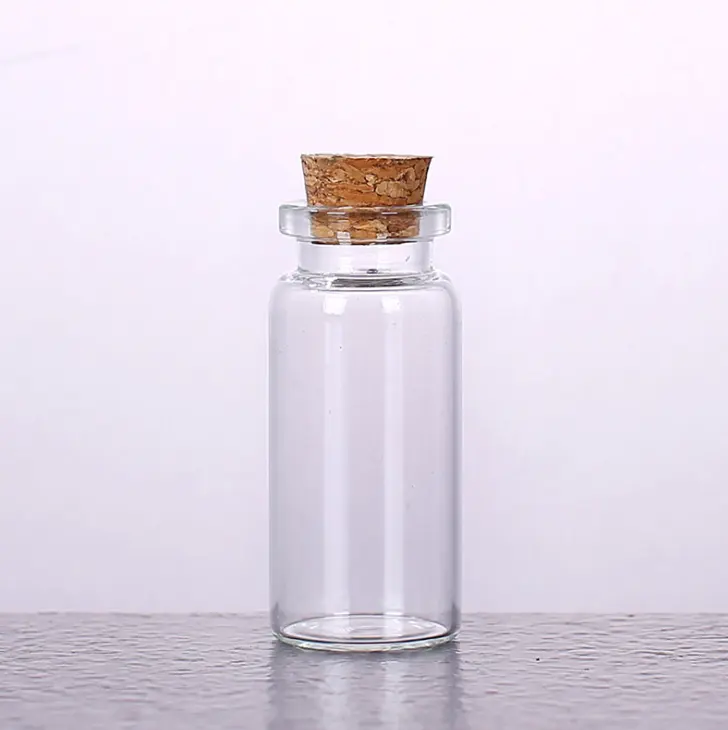 30ミリリットルGlass Bottles Apothecary Potion Liquid Medicine BottlesとSilicone Rubber Cap Stopper