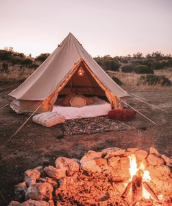 Impermeabile 3m 4m 5m 6m <span class=keywords><strong>7m</strong></span> Campana Tenda di Tela Tenda Yurte per il campeggio e attività all'aria aperta attività - Product Image 1