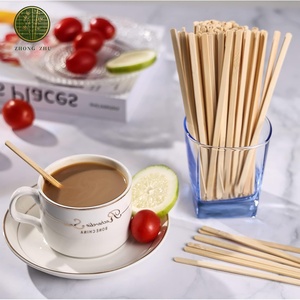 ไม้คนกาแฟแบบใช้แล้วทิ้งทำจากไม้ไผ่ ขายส่ง ปลอดเศษไม้ เกรดอาหาร สำหรับร้านกาแฟ <span class=keywords><strong>คาเฟ่</strong></span> - Product Image 5