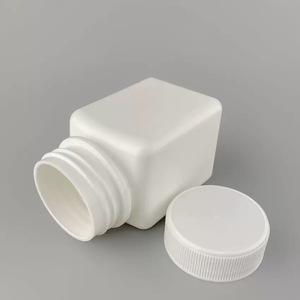 Bán buôn 30ml vuông nhựa HDPE Pill viên nang nắp an toàn y học chai dược container vitamin bổ sung chai - Product Image 2
