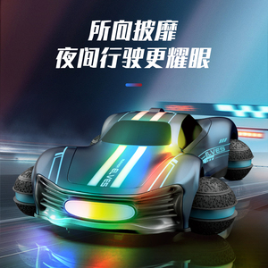 360 °   Voitures <span class=keywords><strong>RC</strong></span> <span class=keywords><strong>Stunt</strong></span> Roller à l'échelle 1:16, 4 roues motrices, 10 km/h, course à dérive haute vitesse, jouets télécommandés 2,4 GHz avec lumières LED, cadeaux pour enfants - Product Image 4