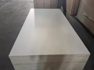 Panneau de fibres stratifiées mélaminé imperméable de qualité E0, placage <span class=keywords><strong>en</strong></span> bois de <span class=keywords><strong>chêne</strong></span> blanc, contreplaqué <span class=keywords><strong>brut</strong></span>, panneau MDF <span class=keywords><strong>brut</strong></span> pour meubles - Product Image 4