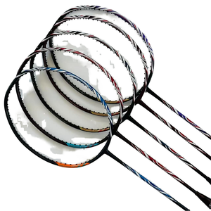 Raquette de badminton Kumpoo K520 Pro, manche en carbone économique, dureté moyenne, pour amateurs et juniors - Product Image 1