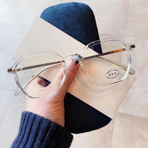 Lunettes anti-lumière bleue de style coréen, unisexes, monture intégrale TR90, verres PC, protection UV400 - Product Image 5