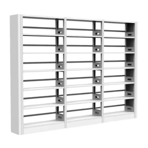 Estantería Metálica Multi-Nivel para Libros, Armario con Estructura Metálica, Estantería Escolar, Mueble de Exhibición Directo de Fábrica para Librerías y Bibliotecas - Product Image 3