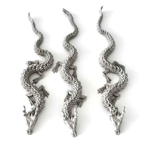 3D อุตสาหกรรมลูกเกียร์มังกรพิมพ์ลายไม่ซ้ำใครอลูมิเนียม CNC และสแตนเลสของเล่นเจาะ - Product Image 1