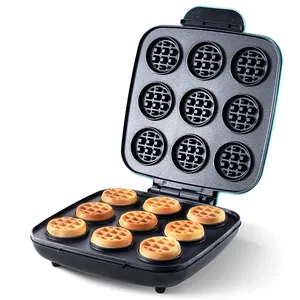 Hot Sell Fast Delivery Sandwich Maker 3-in-1 Waffle Iron 750W Panini Press Grill with 3 Detachable Non-stick Plates LED
