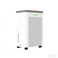 Déshumidificateur 12L/jour 39dB Silencieux Dégivrage Automatique - Certifié CE pour Maison/Souterrain