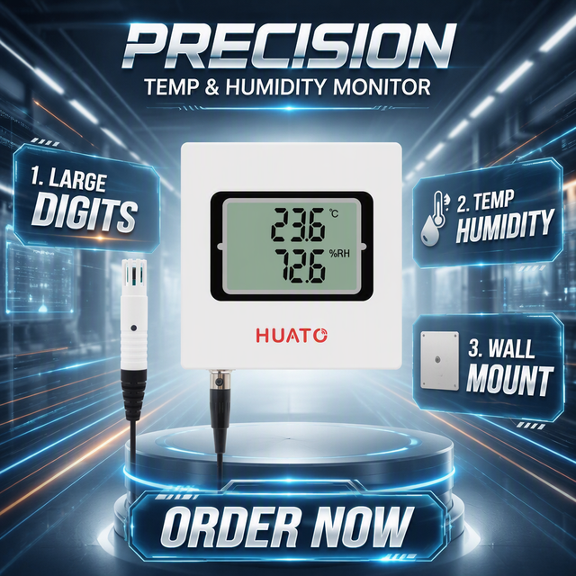 Support PLC Connected 4-20mA / Current / Modbus Output Temperature and Humidity Sensor
