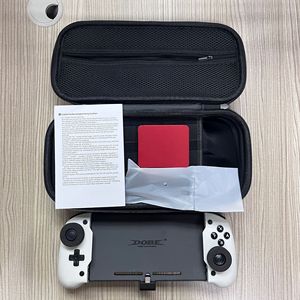 Dobe TNS-1201 chuyển đổi giao diện điều khiển OLED Plug-in 3in1 Gamepad với túi lưu trữ + hộp thẻ cắm và chơi sáu trục chức năng rung - Product Image 5