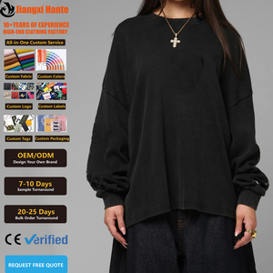 Felpa Oversize da <span class=keywords><strong>Donna</strong></span> Personalizzata con Stampa DTG, in Morbido Tessuto Waffle, Spalle Cadenti, Vestibilità Ampia, Stile Streetwear, Taglie Forti - Product Image 1