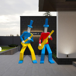 Sculpture de celliste entièrement artisanale pour l'extérieur, statue de musicien pour l'<span class=keywords><strong>immobilier</strong></span>, les rues commerciales, les parcs paysagers, les décorations de mariage - Product Image 4