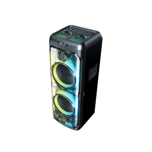 Loa Bluetooth Kép 8-Inch Xách Tay Hi-fi Hộp Âm Thanh Ngoài Trời Stereo Hệ Thống Âm Thanh Pin Nhựa Đảng Loa 60W RGB - Product Image 3