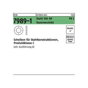 Rondelle plate DIN 7989 - Product Image 1