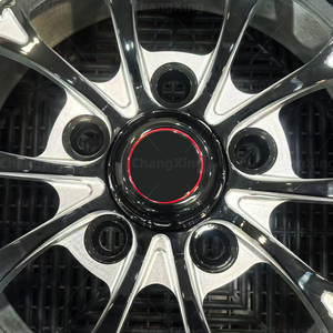 Mâm xe độ 2 mảnh, màu đen bóng, phay xước, kiểu Beadlock, 5x120 5x114.3 17x10 15x10 15x8, mâm xe đua 15 inch dành cho Mustang Corvette - Product Image 4