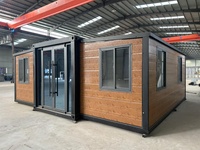 Maisons Tiny Personnalisées de 20 Pieds, Cabine Préfabriquée, Maison Conteneur Extensible, Casas Prefabricadas, Villa avec 3 Chambres
