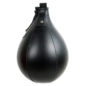 Speed Punching Ball Boxing Speed Bag MMA Pear Shaped Hanging Boxing Punch ball PU Leather Swivel Reflex Ball Exercise Equipment