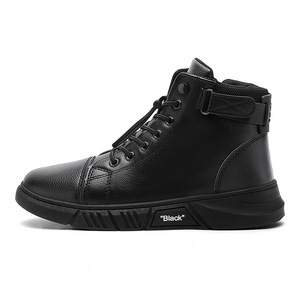 <span class=keywords><strong>Botas</strong></span> de invierno para hombre, de caña alta, estilo británico, para trabajo, informales y de seguridad - Product Image 5