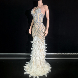 <span class=keywords><strong>Abiti</strong></span> da festa donna <span class=keywords><strong>eleganti</strong></span> da sera <span class=keywords><strong>abiti</strong></span> di moda <span class=keywords><strong>abiti</strong></span> di moda 2024 donna abito di compleanno con piume - Product Image 2