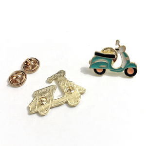 RTS 하이 퀄리티 다이 컷 스틸 에나멜 오토바이 핀 펑크 배지 빈 스타일 새해 기념품 사용을위한 아연 페인트 철 모델 - Product Image 6