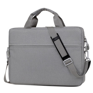 Sac pour ordinateur portable imperméable, mallette d'affaires portable, sac bandoulière durable, mallette d'affaires en cuir PU pour le bureau - Product Image 2
