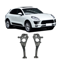 Grille de spoiler de pare-chocs GFKJ Palier rotatif pour Porsche macan2014 OEM 95B407254B 95B407253B cadre de radiateur tableau de bord