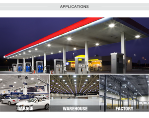 EPR RoHS CE 150lm/W ~ 160lm/W hiệu quả trong nhà bãi đậu xe ánh sáng 40W 60W 120W tán ánh sáng <span class=keywords><strong>LED</strong></span> - Product Image 5