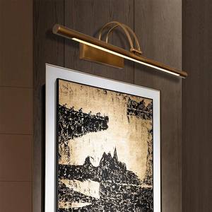 Lámpara de Pared LED Nórdica Moderna de Lujo, Totalmente en Cobre, para Interiores, Arte Decorativo para Hogar, Oficina, Baño, Lámpara de Pared para Cuadros - Product Image 1