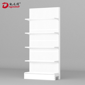 Scaffali per supermercato Dragonshelf negozio di alimentari in legno in acciaio scaffali per cabinofili altri articoli per la conservazione e il supermercato - Product Image 4