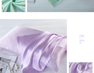 19MM Tribute <strong>Silk</strong> <strong>Pillowcase</strong> Best for Hair Skin 100% Mulberry <strong>Silk</strong> Cushion Cover Pure <strong>Thai</strong> Chinese <strong>Silk</strong> Luxury Bed Pillow Cover