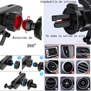 Little One – Mini <span class=keywords><strong>support</strong></span> de <span class=keywords><strong>téléphone</strong></span> portable télescopique Invisible pour voiture, fixation sur grille d'aération - Product Image 2