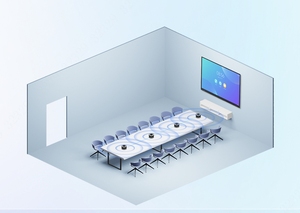 Hitrolink ASP30 kablosuz uzaktan konferans hoparlör 4 cihazlar için çok yönlü mikrofon basamaklı konferans odaları - Product Image 2