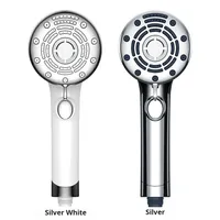 Nouveau modèle de robinet de salle de bain avec accessoire micro-bulles, pommeau de douche nano beauté effet pluie, pressurisé, chromé, moderne, pour usage hôtelier mural