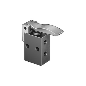 Th-3-M5 Manual Two Position Three Way Valve 1/4 In Port Size For Control Applications - Product Image 1