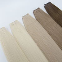 Extensions de cheveux humains vierges chinois de haute qualité de la marque YAMEI, double trame machine, compatibles avec toutes les couleurs pour tissage.