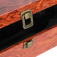 Caja de Regalo de Vino de Madera de Lujo Personalizada, Cajas de Vino de Madera Dobles para Licores, Vino y Champán, Cierre Magnético, Plegable